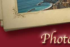 Frankreich Bilder der Cote d' Azur und der Corniche Küstenstrasse in Südfrankreich