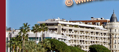 Cannes, Boulevard de la Croisette - Strandpromenade in Cannes, Bild 3 von 6