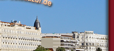 Cannes, Boulevard de la Croisette - Strandpromenade in Cannes, Bild 4 von 6