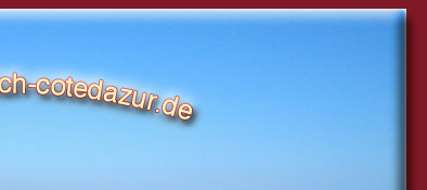 Die Cote d' Azur in Südfrankreich, Blick auf felsige Küste der Cote d' Azur, Bild 2 von 6