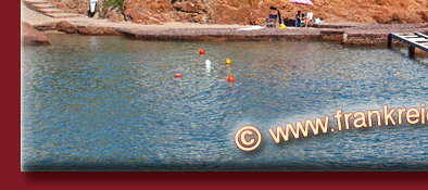 Die Cote d' Azur in Südfrankreich, imposante Landschaft an der Cote d' Azur, Bild 5 von 6