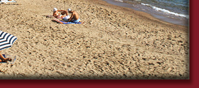 Die Cote d' Azur mit kleinen feinsandigen Stränden am warmen Mittelmeer, Bild 6 von 6