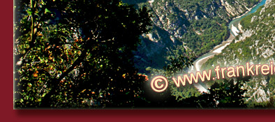 Gorge du Verdon, Grand Canyon du Verdon in Südfrankreich am Mittelmeer, Bild 5 von 6