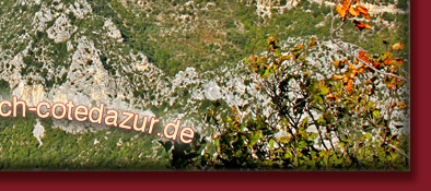 Gorge du Verdon, Grand Canyon du Verdon in Südfrankreich am Mittelmeer, Bild 6 von 6