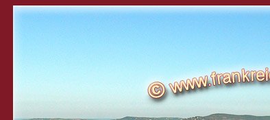 Grimaud, fantastischer Blick von oben in die Ferne mit Saint-Tropez im Hintergrund, Bild 1 von 6