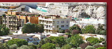 Monaco Neubaugebiet und Hauptstrasse des Fürstentums Monaco