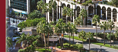 Monaco Neubaugebiet und Hauptstrasse des Fürstentums Monaco