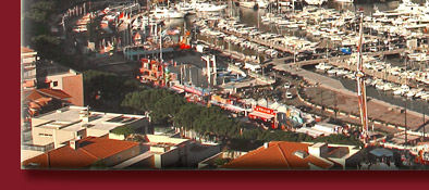 Monaco, Blick auf Monte Carlo und den Hafen von Monaco, Bild 5 von 6