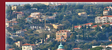 Nizza Hotels und die Promenade des Anglais im Vordergrund, Bild 1 von 6