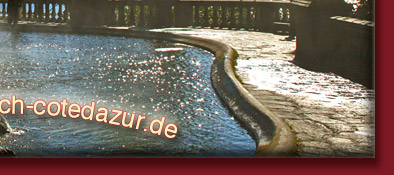 Wasserfall in Nizza auf dem Schlossberg mit Weitblick auf Nizza, Bild 6 von 6