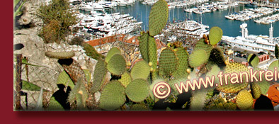 Nizza - Cote d' Azur, Hafen gesehen von oben von dem Schlossberg Le Chateau, Bild 5 von 6