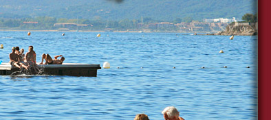 Sainte-Maxime Badestrand und Erholoase in Sainte-Maxime an der Cote d' Azur, Bild 4 von 6