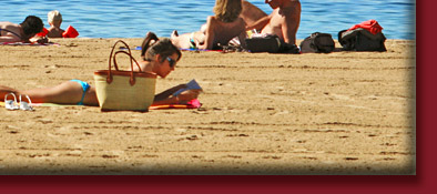 Sainte-Maxime Badestrand und Erholoase in Sainte-Maxime an der Cote d' Azur, Bild 6 von 6