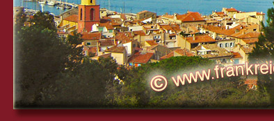 Saint-Tropez mit Blick von der Citadelle über Saint-Tropez in die Bucht, Bild 5 von 6