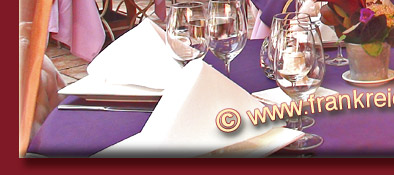 Restaurant in Saint-Tropez, zu sehen eins der schönsten Restaurants in Saint-Tropez, Bild 5 von 6