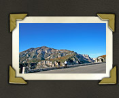 fantastische Aussicht der Besucher des gorge du Verdon, Europas Grand Canyon