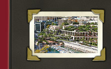 Monaco Neubaugebiet und Hauptstrasse des Fürstentums Monaco