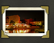Port Grimaud am Abend, romantische Restaurants in Port Grimaud